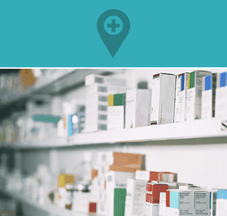 Farmacia González Lastra estantes con medicamentos